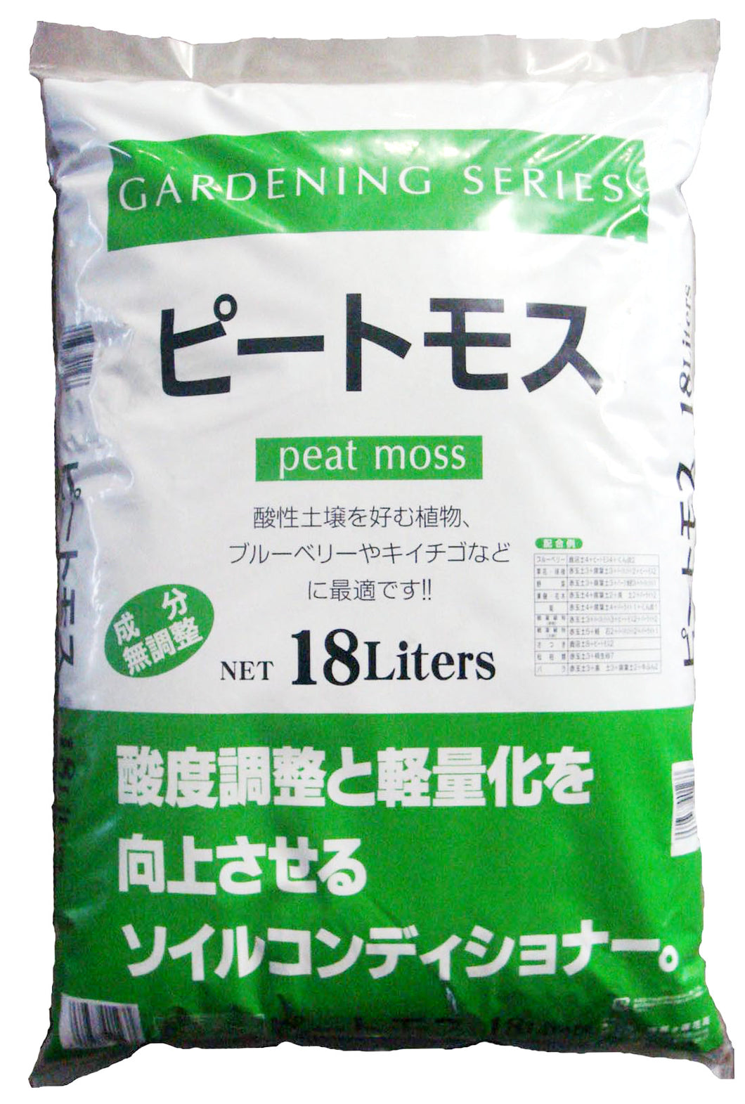 2個セット　ピートモス　18L×2個