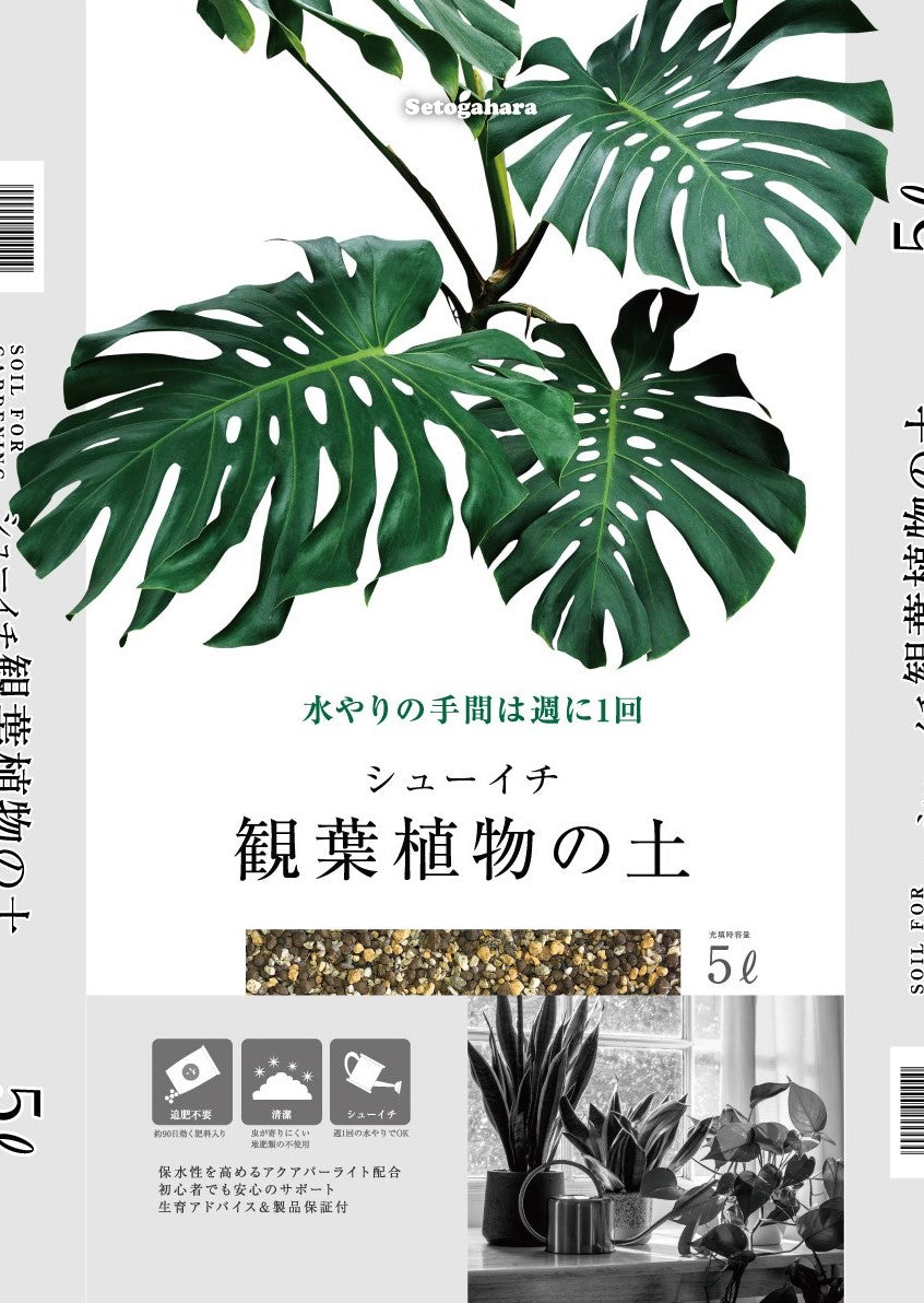 シューイチ　観葉植物の土　5L